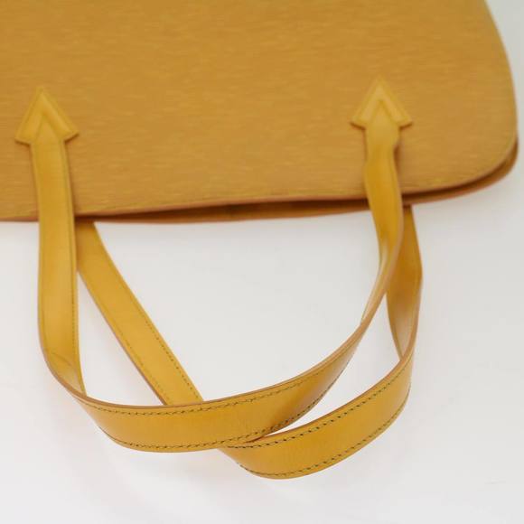 LOUIS VUITTON Epi Lussac Shoulder Bag Yellow M52289 LV Auth bs7593 - Picture 7 of 16